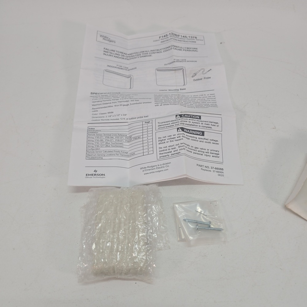 Emerson F145-1328 Indoor Remote Sensor - NEW